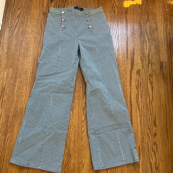 Boden Denim - NWT Boden Striped Helston Sailor Jeans Size 10R